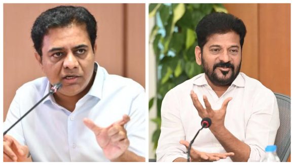 KTR vs Revanth : ఆంధ్రాకు పాకిన తెలంగాణ పంచాయితీ..!