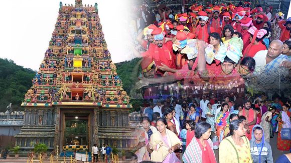 Vijayawada: ఇంద్రకీలాద్రిపై భవానీల దీక్ష విరమణ.. ఆలయానికి పోటెత్తిన భక్తులు
