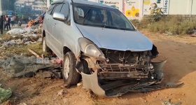 Road Accident: హైదరాబాద్ మైలార్దేవ్ పల్లిలో కార్ బీభత్సం.. స్పాట్‌లో ముగ్గురు!