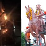 Warangal: వరంగల్‌లో హై టెన్షన్.. ఛత్రపతి శివాజీ విగ్రహానికి నిప్పు..