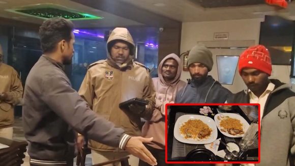 Vikarabad: బిర్యానీలా కుళ్లిన మాంసం.. దుర్గా గ్రాండ్యూర్ హోటల్‌లో కస్టమర్ల రచ్చ!