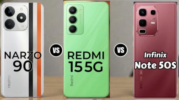 Smartphone Comparison: రియల్‌మీ నార్జో 90 vs రెడ్‌మి 15 vs ఇన్‌ఫినిక్స్ నోట్ 50s 5G+.. రూ.18000 బడ్జెట్‌లో ఏది బెస్ట్?
