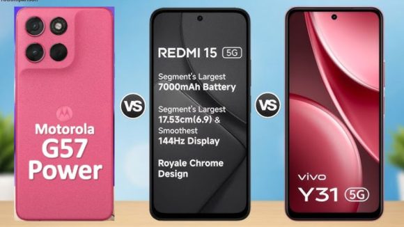Smartphone Comparison: మోటో G57 పవర్ vs వివో Y31 vs రెడ్‌మి 15.. రూ.15000 బడ్జెట్‌లో ఏది బెస్ట్?