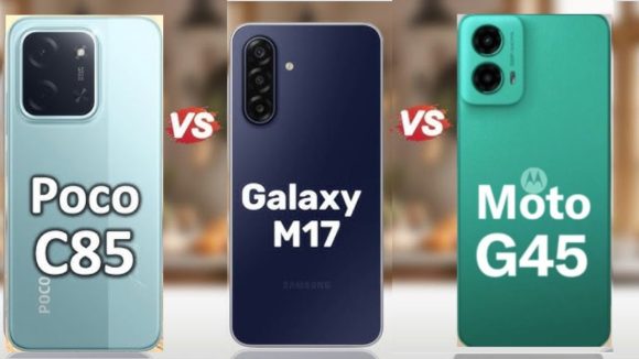 Smartphone Comparison: పోకో C85 vs గెలాక్సీ M17 vs మోటోరోలా G45.. రూ.15,000 లోపు బడ్జెట్‌లో ఏది బెస్ట్?