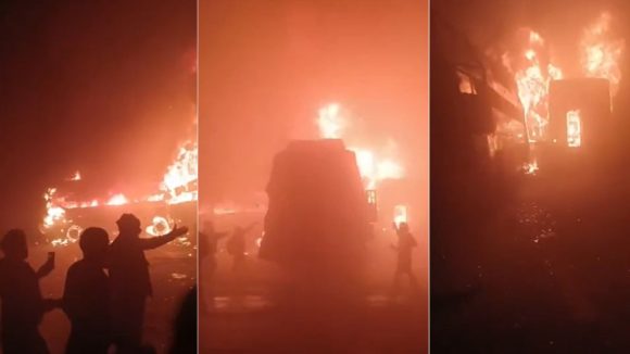 Bus Accident: ఢిల్లీ-ఆగ్రా ఎక్స్‌ప్రెస్ హైవేపై ఘోరం.. మంటల్లో నాలుగు బస్సులు-కార్లు, మృతుల సంఖ్య భారీగా
