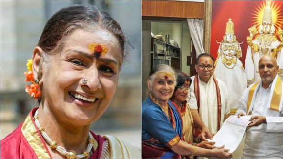Actress Kanchana: రూ. 100 కోట్ల ఆస్తీ తిరుమలకు ఇచ్చేసిన నటి.. ఇప్పుడు ఒంటరిగా..