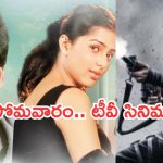 Today Movies in TV : సోమవారం టీవీల్లోకి సూపర్ హిట్ సినిమాలు.. ఆ రెండు వెరీ స్పెషల్..