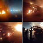 Bus Accident: ఘోర రోడ్డు ప్రమాదం.. లారీని ఢీ కొన్న ట్రావెల్ బస్సు, 17 మంది సజీవ దహనం, మరికొందరి