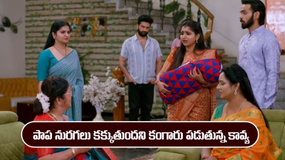 Brahmamudi Serial Today January 24th: ‘బ్రహ్మముడి’ సీరియల్‌: డేంజర్ లో పాప – అయోమయంలో కావ్య