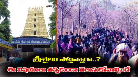 Devotees Alert: శ్రీశైలం నడక మార్గంలో వెళ్లే భక్తులకు అలెర్ట్ – ఈ విషయాలు తెలియకుండా అస్సలు వెళ్ళకండి