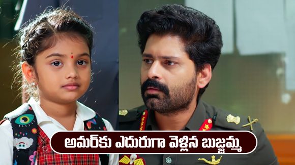Nindu Noorella Saavasam Serial Today January 7th: ‘నిండు నూరేళ్ల సావాసం’ సీరియల్‌: బుజ్జమ్మను కలిసిన అమర్