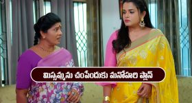 Nindu Noorella Saavasam Serial Today January 8th: ‘నిండు నూరేళ్ల సావాసం’ సీరియల్‌:  మిస్సమ్మను చంపేందుకు మనోహరి ప్లాన్