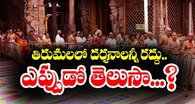 Tirumala: తిరుమలలో మరో మూడు రోజులు అన్ని దర్శనాలు రద్దు.. అది కూడా ఈ నెలలోనే.. ఎందుకో తెలుసా..?
