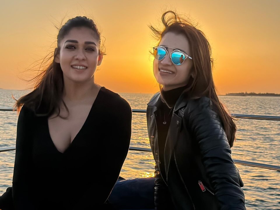 Actresses Nayanthara, Trisha (Image Credit: Instagram) Actress Nayanthara and Actress Trisha Photo Gallery