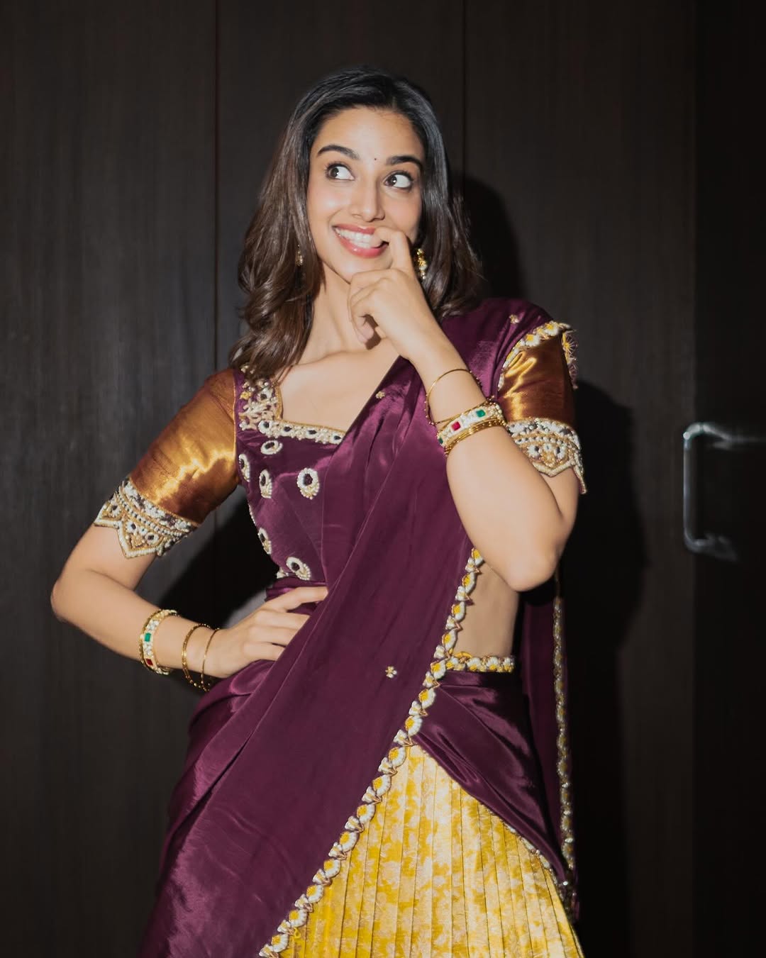 Meenakshi Chaudhary(source: Instagram) Actress Meenakshi Chaudhary photo gallery