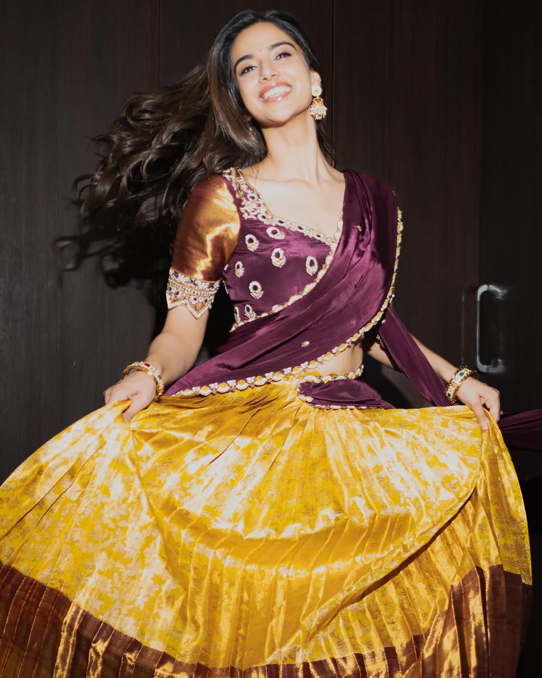 Meenakshi Chaudhary(source: Instagram) Actress Meenakshi Chaudhary photo gallery