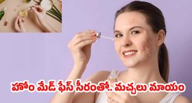 Homemade Night Serum: మచ్చలను తొలగించే హోం మేడ్ సీరం.. సింపుల్‌గా తయారు చేసుకోండిలా !