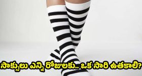 Socks: సాక్సులను ఎన్ని రోజులకు ఒకసారి ఉతకాలి ? నిపుణులు చెబుతున్న షాకింగ్ నిజాలు ఇవిగో..