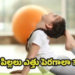 Yoga Asanas: పిల్లలు త్వరగా ఎత్తు పెరగాలా ? అయితే ఇలా యోగాసనాలు చేయించండి