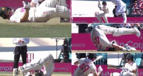 AUS VS ENG: బొక్కబోర్లా పడ్డ స్మిత్..ఇంగ్లాండ్ బౌల‌ర్ బౌలింగ్ చూడండి..త‌ల‌లు ప‌గిలిపోవాల్సిందే