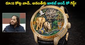 Anant Ambani Vantara Watch: రూ.12 కోట్లు.. 400 రత్నాలు.. వంతారా థీమ్‌తో అనంత్ అంబానీ కోసం అరుదైన వాచ్!