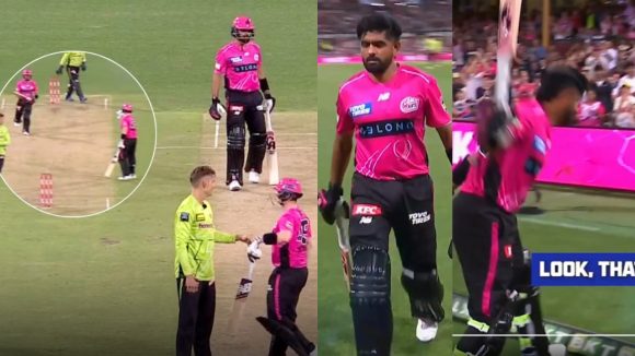 Babar Azam-Steve Smith: బాబర్ ఆజాంకు స్ట్రైక్ ఇవ్వకుండా పరువు తీసిన స్మిత్..బ్యాట్ నెల‌కొట్టి రెచ్చిపోయిన పాక్ బ్యాట‌ర్‌