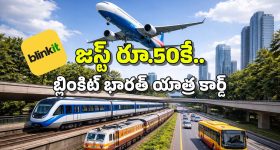 Blinkit: బ్లింకిట్ సరికొత్త కార్డు.. ఇది ఉంటే టికెట్లతో పనిలేదు, జస్ట్ రూ.50తో హాయిగా తిరిగేయొచ్చు!