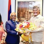 CM Chandrababu: ఏపీలో పర్యటించిన మారిషస్ అధ్యక్షుడు.. సీఎం చంద్రబాబు మర్యాద పూర్వక భేటీ