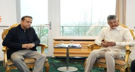 CM Chandrababu: జ్యూరిచ్ లో సీఎం చంద్రబాబు బిజీ బిజీ.. ఈరోస్ ప్రతినిధులతో భేటీ