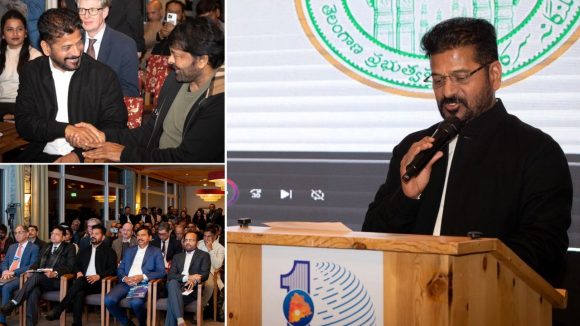 Davos-2026: దావోస్ వేదికపై సీఎం రేవంత్‌‌రెడ్డితో మెగాస్టార్ చిరంజీవి.. తెలంగాణ విజన్-2047 ప్రదర్శన