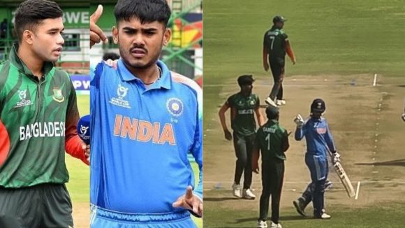 IND VS BAN: గ్రౌండ్ లోనే బంగ్లా ప్లేయ‌ర్ల‌కు వార్నింగ్ ఇచ్చిన వైభ‌వ్
