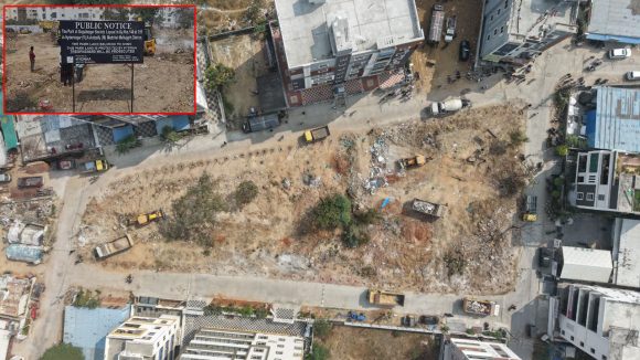 HYDRAA: కబ్జాదారుల గుండెల్లో హైడ్రా వణుకు.. కూకట్‌పల్లిలో 3300 గజాల పార్కు భూమి స్వాధీనం!
