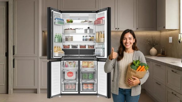 Haier 4-door Refrigerator: మీ వంటగదికి రాయల్ లుక్.. హయ్యర్ లూమియర్ 4 డోర్ ఫ్రిజ్ అదిరిపోయే ఫీచర్స్ ఇవే!