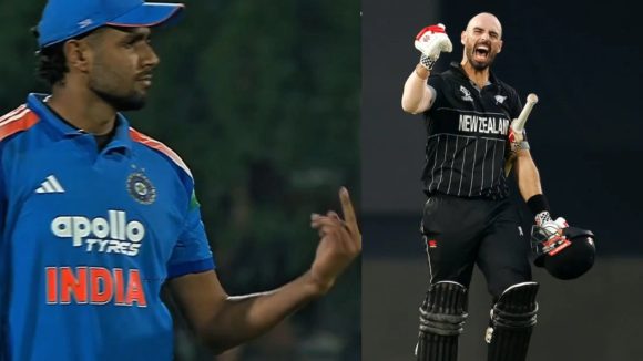 Harshit Rana: ఆ బోడ గుండోడిని మిడిల్ ఫింగ‌ర్ చూపించి, రెచ్చ‌గొట్టిన హ‌ర్షిత్ రాణా..ఐసీసీ బ్యాన్ ?