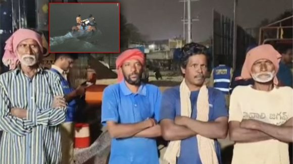 Hyderabad News: చీకటిని చీల్చుకుంటూ వెళ్ళిన రెస్క్యూ టీమ్.. మీరాలం చెరువులో గల్లంతైన కార్మికులు సేఫ్