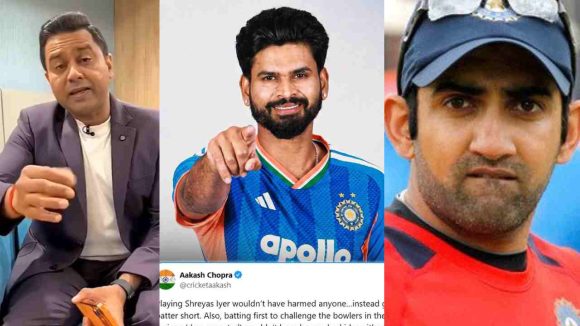 IND VS NZ 4th T20:  శ్రేయాస్ అయ్య‌ర్ ఏం పాపం చేశాడురా..గంభీర్ పై ఆకాశ్ చోప్రా సీరియ‌స్