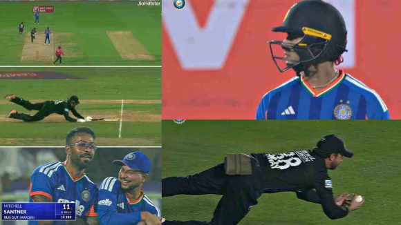 IND VS NZ 4th T20: ఇండియా ముందు భారీ టార్గెట్…అభిషేక్ శ‌ర్మ డ‌కౌట్‌