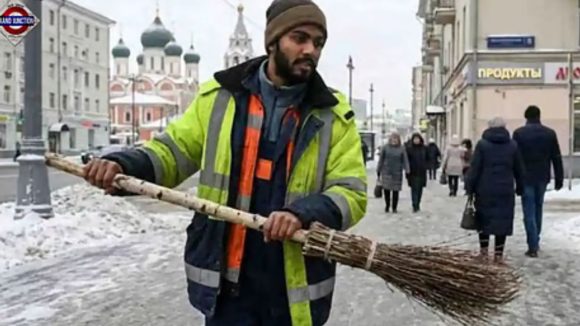 Russia News: రష్యా వీధుల్లో భారత్ టెక్కీ.. వీధులు ఊడుస్తున్న ముఖేశ్, జీతం ఎంతో తెలుసా?