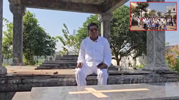 Jagtial district: మరణ శాసనం.. తన సమాధి తానే నిర్మించుకున్న జగిత్యాల వాసి