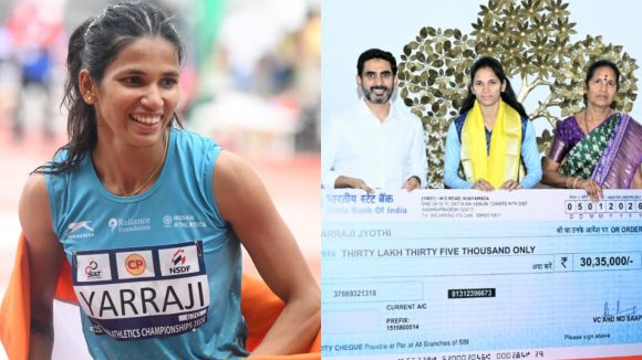 Jyothi Yarraji: కిరాణ స‌మాను అమ్ముకుంటూ, గోల్డ్ మెడ‌ల్ స్థాయికి..జ్యోతి యర్రాజీ కన్నీటి గాథ