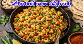 Kaju Paneer Bhurji: చపాతీ, పుల్కాల్లోకి బెస్ట్ కాంబినేషన్.. ఇంట్లోని పదార్థాలతో ‘కాజూ పనీర్ బుర్జీ’ తయారీ విధానం!