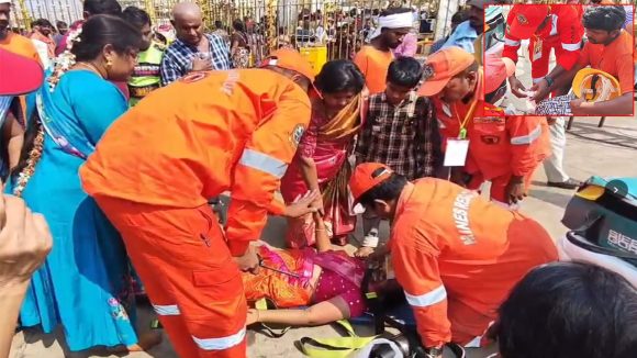 Medaram Jatara: ముక్కులు చెల్లించే ఉత్సాహం.. ఐదుగురు భక్తుల ప్రాణాల మీదకు తెచ్చిన వైనం