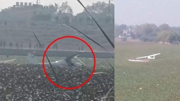 Military Aircraft Crash: ప్రయాగ్‌రాజ్‌లో కుప్పకూలిన సైనిక శిక్షణ విమానం..!