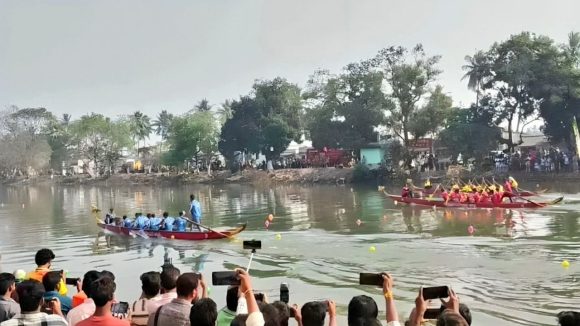 Boat Race In Ap: సంక్రాంతికి కొత్త ట్రెండ్.. ఇదేమి కేరళ కాదు.. మన ఆత్రేయపురం