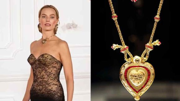 Margot Robbie: రూ.74 కోట్ల తాజ్ మహల్ డైమండ్ హారంతో మార్గోట్ రాబీ.. ప్రపంచం దృష్టిని ఆకర్షించిన అరుదైన ఆభరణం..!