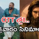Friday OTT Releases: శుక్రవారం ఓటీటీలోకి సూపర్ హిట్ చిత్రాలు.. ఇంట్రెస్టింగ్ గా 2 సినిమాలు..