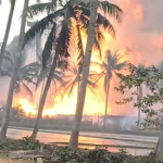 ONGC Gas Leak: ఇరుసుమండ ఓఎన్‌జీసీ సైట్ లో భారీగా గ్యాస్  లీక్.. ఎగిసిపడుతున్న మంటలు
