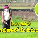 PM Kisan Beneficiary List: పీఎం కిసాన్ డబ్బులపై అప్డేట్.. జాబితాలో మీ పేరు ఇలా చెక్ చేసుకోండి