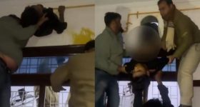 Viral Video: దొంగకు నరకయాతన.. చోరీకి వచ్చి ఇలా చిక్కుకుపోయాడు, చివరికి..
