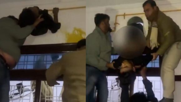 Viral Video: దొంగకు నరకయాతన.. చోరీకి వచ్చి ఇలా చిక్కుకుపోయాడు, చివరికి..